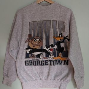 Vintage 1993 Looney Tunes Georgetown Sweatshirt